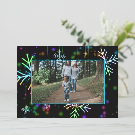 Cartes Pour Fêtes Annuelles Photo moderne (Debout devant)