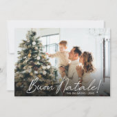 Cartes Pour Fêtes Annuelles Photo moderne Buon Natale (Devant)