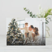 Cartes Pour Fêtes Annuelles Photo moderne Buon Natale (Debout devant)