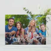 Cartes Pour Fêtes Annuelles Photo moderne de Pâques heureuse (Debout devant)