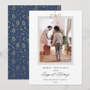 Cartes Pour Fêtes Annuelles Photo moderne Joyeux Noël