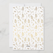 Cartes Pour Fêtes Annuelles Photo moderne Joyeux Noël (Dos)