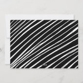 Cartes Pour Fêtes Annuelles Photo Noir simplement joyeux (Dos)