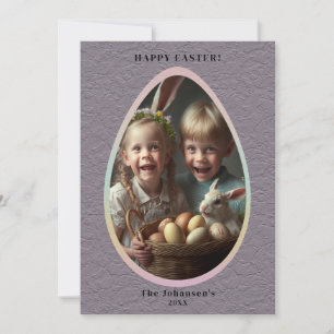 Cartes Pour Fêtes Annuelles Photo Oeuf de Pâques