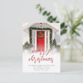 Cartes Pour Fêtes Annuelles Photo Overlay Joyeux Noël Script Nouveau Accueil (Debout devant)