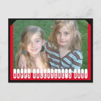 Cartes Pour Fêtes Annuelles Photo Personalized Happy Valentine's Day