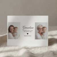 Photo personnalisé de Grand-mère Nana