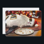 Cartes Pour Fêtes Annuelles Photo personnalisée | Santa Cat & Christmas Cookie<br><div class="desc">Sentez Bien Amusant ! Depuis plus de 35 ans,  Avanti,  la marque Global Humour™ divertit le monde avec ses cartes de voeux très drôles. Nos personnages vivent la vie à fond et célèbrent l'humour dans la vie quotidienne.</div>