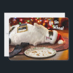 Cartes Pour Fêtes Annuelles Photo personnalisée | Santa Cat & Christmas Cookie<br><div class="desc">Sentez Bien Amusant ! Depuis plus de 35 ans,  Avanti,  la marque Global Humour™ divertit le monde avec ses cartes de voeux très drôles. Nos personnages vivent la vie à fond et célèbrent l'humour dans la vie quotidienne.</div>