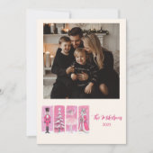 Cartes Pour Fêtes Annuelles Photo Pink Nutcracker Ballet Christmas (Devant)