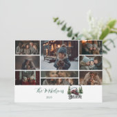 Cartes Pour Fêtes Annuelles Photo Polar Express Christmas (Debout devant)