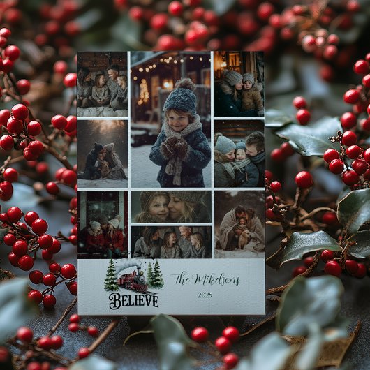 Cartes Pour Fêtes Annuelles Photo Polar Express Christmas