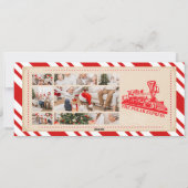 Cartes Pour Fêtes Annuelles Photo Polar Express Christmas Ticket (Dos)