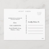 Cartes Pour Fêtes Annuelles Photo postcard de Joyous Stripes Holiday (Dos)