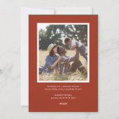 Cartes Pour Fêtes Annuelles Photo Preppy Bow (Dos)