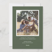 Cartes Pour Fêtes Annuelles Photo Preppy Bow (Dos)