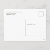 Cartes Pour Fêtes Annuelles Photo Red Berries Noël botanique (Dos)