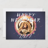 Cartes Pour Fêtes Annuelles Photo Résumé Bonne Année 2023 (Devant)