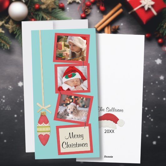 Cartes Pour Fêtes Annuelles Photo Retro Vibe 3