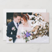 Cartes Pour Fêtes Annuelles Photo Rouge aux Fruits Joyeux & Mariés (Dos)