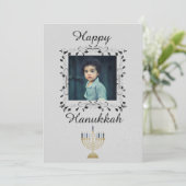 Cartes Pour Fêtes Annuelles Photo Silver Hanoukka (Debout devant)