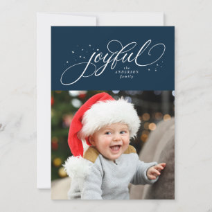Cartes Pour Fêtes Annuelles Photo simple navire de Noël joyeux