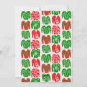 CARTES POUR FÊTES ANNUELLES PHOTO SUR MESURE DE NOËL DOUX (Dos)