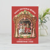 Cartes Pour Fêtes Annuelles Photo Sweet Gingerbread (Debout devant)