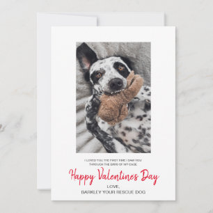 Cartes Pour Fêtes Annuelles Photo Valentine Du Chien