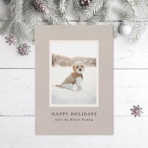 Cartes Pour Fêtes Annuelles Photo vintage Papier Portrait pour animaux de comp