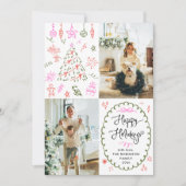 Cartes Pour Fêtes Annuelles Photo Whimsical Happy Holidays 2 (Devant)