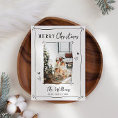 Cartes Pour Fêtes Annuelles Photo Whimsical tirée à la main