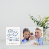 Cartes Pour Fêtes Annuelles Photocard Amour et Lumière Hanoukka (Debout devant)