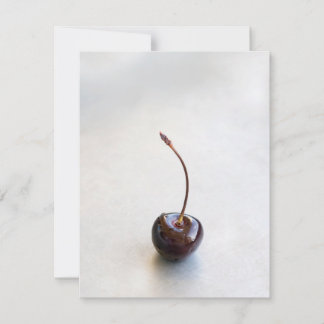 Cartes Pour Fêtes Annuelles Photographie de Cerise Rouge Fraîche
