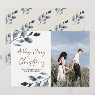 Cartes Pour Fêtes Annuelles Photographie de Noël naturel Whimsy