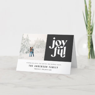 Cartes Pour Fêtes Annuelles Photographie de typographie de Noël graphique mini