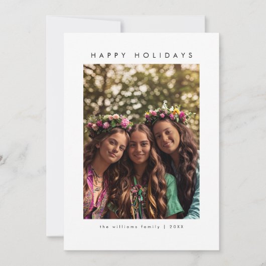 Cartes Pour Fêtes Annuelles Photoleap (Devant)