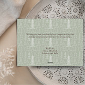 Cartes Pour Fêtes Annuelles Photos boho tendance moderne Joyeux arbres de Noël