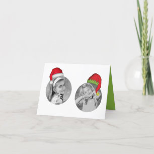 Cartes Pour Fêtes Annuelles Photos de chapeau rouge et vert Noël