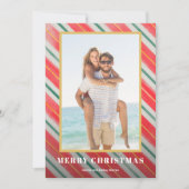 Cartes Pour Fêtes Annuelles Photos de l'aquarelle Noël (Devant)