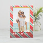 Cartes Pour Fêtes Annuelles Photos de l'aquarelle Noël (Debout devant)