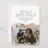 Cartes Pour Fêtes Annuelles Photos de Noël chaud tropical (Devant)