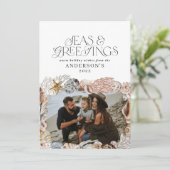 Cartes Pour Fêtes Annuelles Photos de Noël chaud tropical (Debout devant)