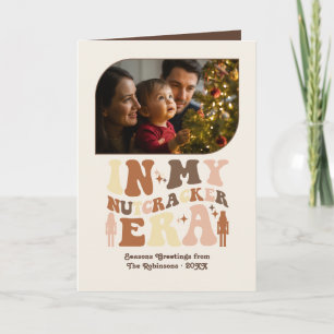 Cartes Pour Fêtes Annuelles Photos de Noël Rétro Amusants aux Truffes de Cacao