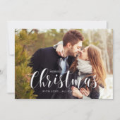 Cartes Pour Fêtes Annuelles Photos de Pins de Noël (Devant)