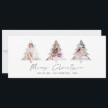 Cartes Pour Fêtes Annuelles Photos minimalistes en forme d'arbre 3 Joyeux Noël<br><div class="desc">Minimaliste 3 Formes d'arbre Photos Joyeux Noël. Disponible numériquement et imprimé. Joyeux Noël est dans un script stylé. Remplacez facilement l'échantillon de trois images par la vôtre et personnalisez avec vos noms sur le devant.</div>