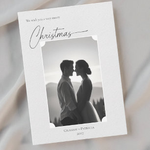 Cartes Pour Fêtes Annuelles Photos minimalistes modernes de Noël