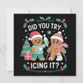 Cartes Pour Fêtes Annuelles Physiothérapie Physio Avez-vous essayé de le glace (Devant)