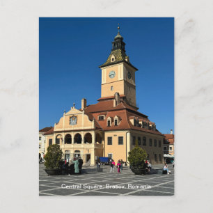 Cartes Pour Fêtes Annuelles Piata Sfatului, Brasov, Roumanie, sur un