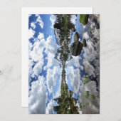 Cartes Pour Fêtes Annuelles Pic Banner près du col Island Pass - sentier John (Devant / Derrière)